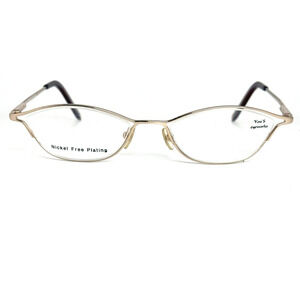 YOU'S Eyewear mod.357-00 Eyeglasses Frames Gold 50-18mm H14903
